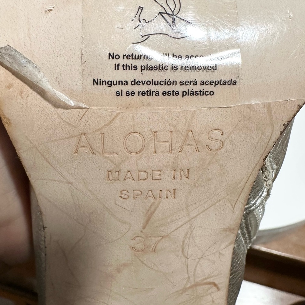 🌹ALOHAS🌹 South Ankle Boots Size: 37 - Picture 10 of 11